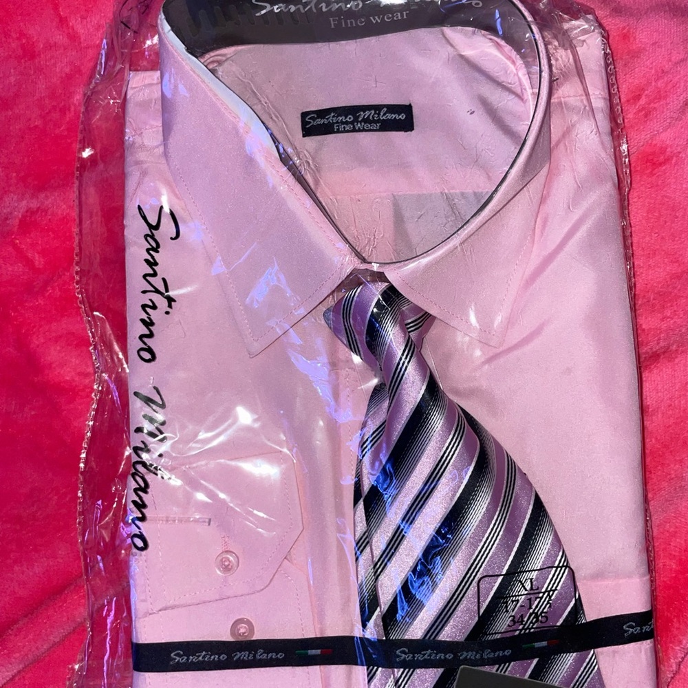 Elegant Pink Dress Shirt for a Polished Look
